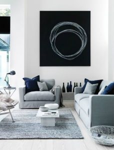 El gris y su elegancia seran tendencia en pinturas para tu hogar 2018