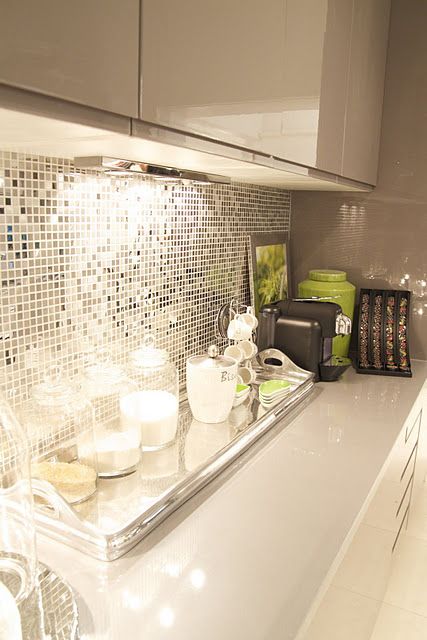 espejos para decorar cocinas modernas