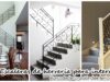 Diseños de escaleras interiores de herrería