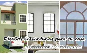 Diseños de ventanas para decorar tu casa