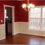 Acentua las paredes de tu casa con color rojo ¡Se ve hermoso!