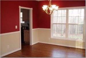 Acentua las paredes de tu casa con color rojo ¡Se ve hermoso!