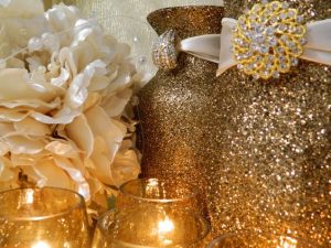 Decoración para Navidad en Color Beige y Dorado… ¡Te encantará!