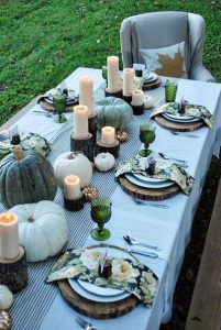 Ideas para decorar la mesa en acción de gracias