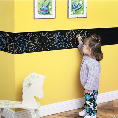Ideas para decorar la pared en el cuarto de nuestros pequeños