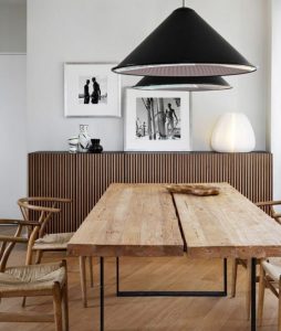 Mesas estilo rustico-moderno para tu comedor