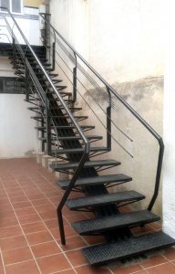 Tendencias en escaleras interiores de herrería