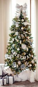 2017-2018 decoraciones de árbol navideño