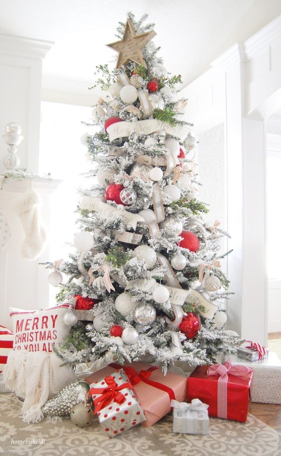 Como decorar un pino de navidad