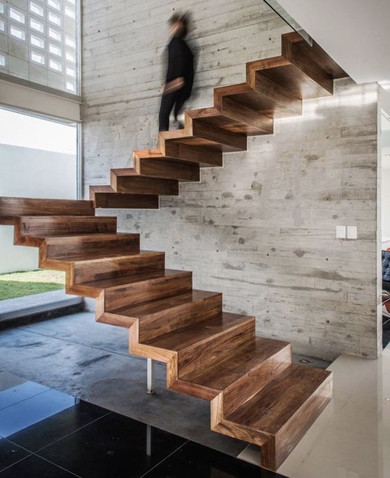 Escaleras de madera para tu hogar