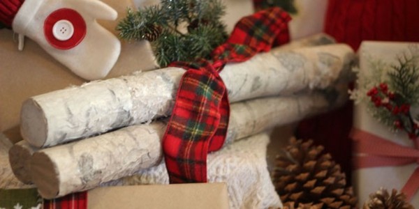 Mas ideas para decoración navideña con cuadros escoceses