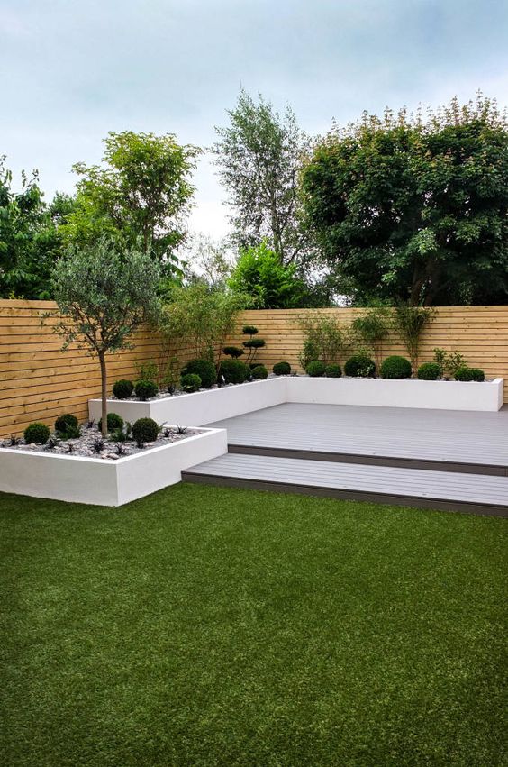 Jardines modernos minimalistas