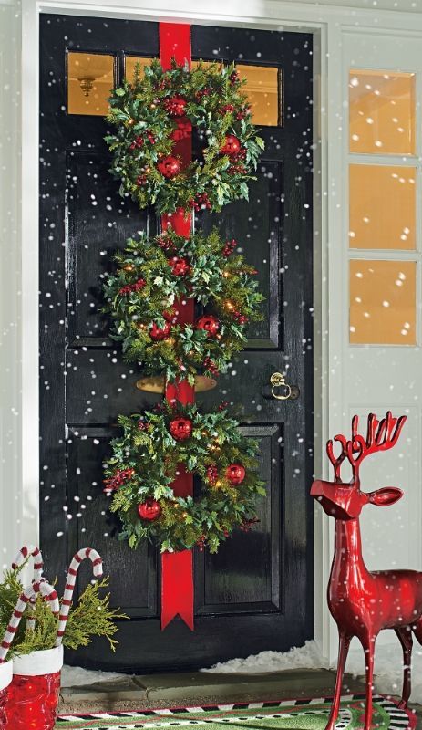Dale la Bienvenida a la Navidad decorando la Entrada de tu Hogar