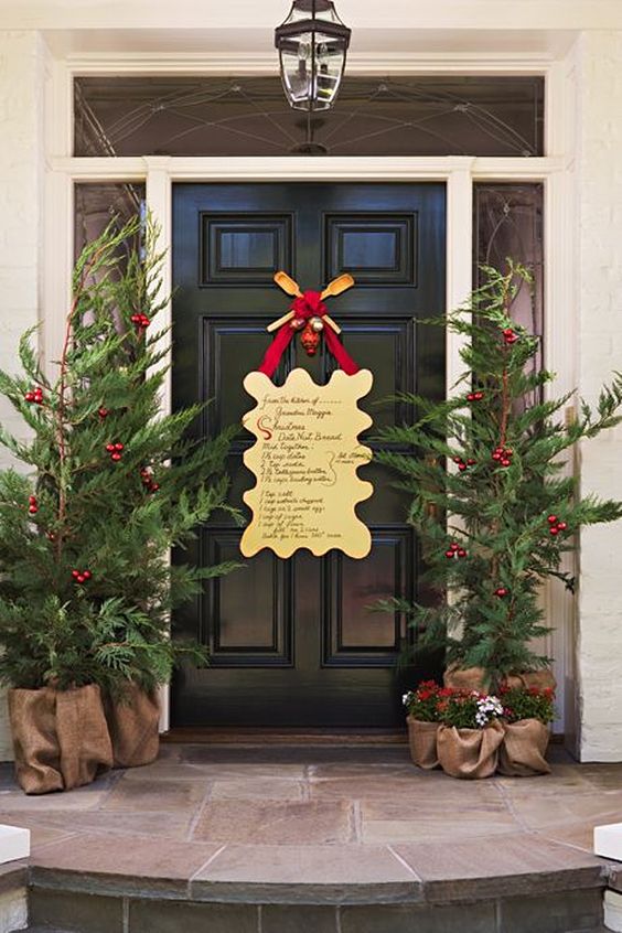 Dale la Bienvenida a la Navidad decorando la Entrada de tu Hogar
