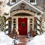 Ideas para decorar tu entrada esta navidad 2017 - 2018