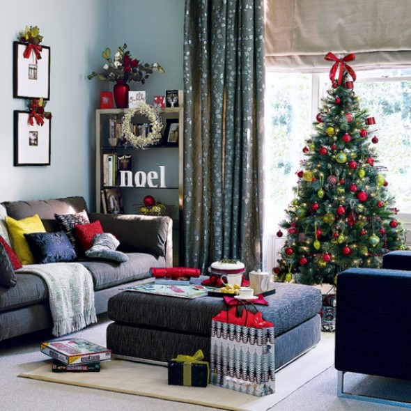 Como decorar una Casa de Infonavit en Navidad