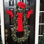 Ideas para decorar la entrada de tu casa esta navidad 2017 - 2018 (22)