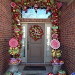 Ideas para decorar la entrada de tu casa esta navidad 2017 - 2018 (24)