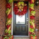 Ideas para decorar la entrada de tu casa esta navidad 2017 - 2018 (27)