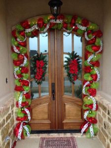 Ideas para decorar la entrada de tu casa esta navidad 2017 - 2018 (29)