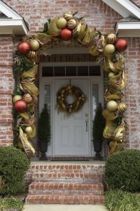 Ideas para decorar la entrada de tu casa esta navidad 2017 - 2018 (34)