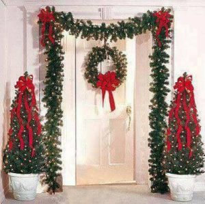 Ideas para decorar la entrada de tu casa esta navidad 2017 - 2018 (38)