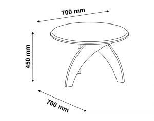 Altura ideal para mesa de centro