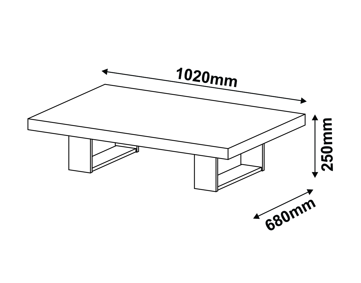 Altura ideal para mesa de centro