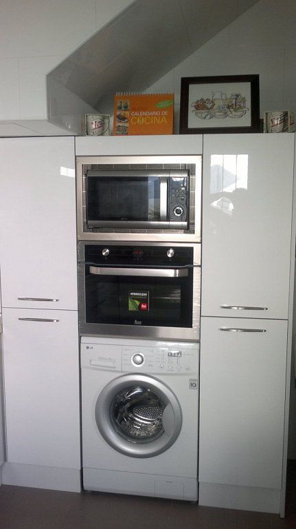 Como instalar lavadora en la cocina