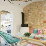 Salas de estar estilo mediterraneo