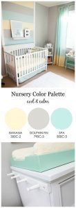 paleta de colores para cuartos de bebes
