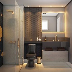 baños pequeños modernos y elegantes