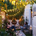 Fotos de iluminación de jardines pequeños