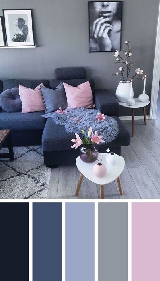 combinacion de colores para pintar salas