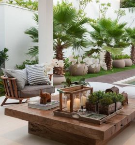Imágenes de muebles para jardines modernos