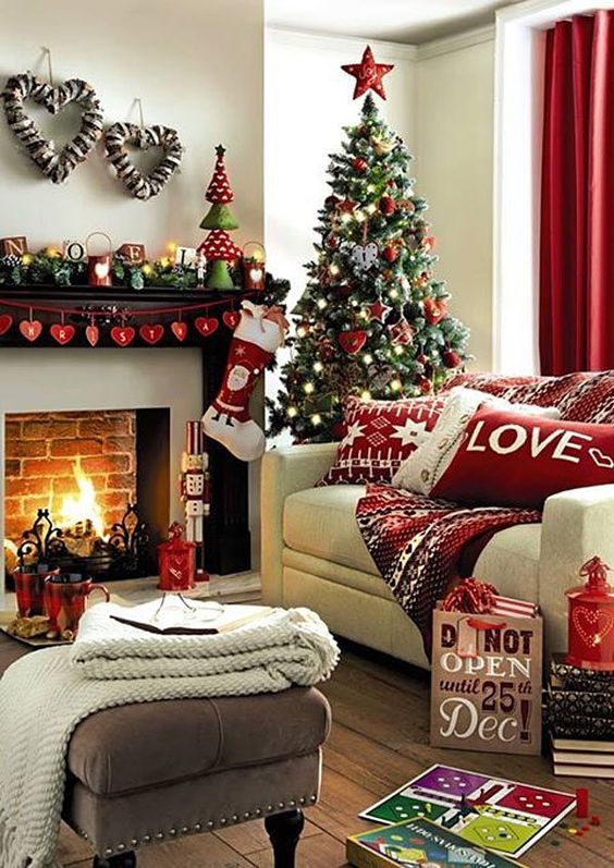 Meyella Inspeccionar milicia hermosas-ideas-para-decorar-tu-sala-de-estar-esta-navidad-2016-24 |  Decoracion Interiores