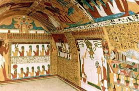 decoracion de tumbas de los egipcios