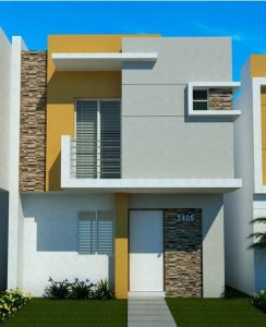 Combinación de colores para fachadas de casas