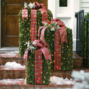 Navidad decoración para exteriores