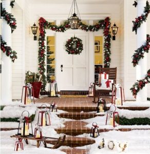 Navidad decoración para exteriores