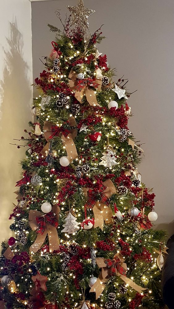 Ideas de como decorar el árbol de navidad elegante