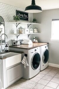 Ideas para decorar un cuarto de lavado