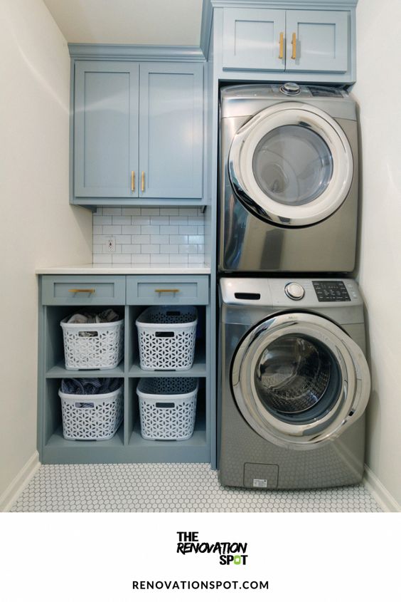 Ideas para decorar un cuarto de lavado pequeño