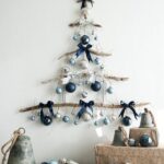 Ideas de decoración navideña azul y plata
