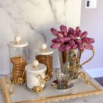 Ideas para incluir el mármol y color dorado en tu decoración