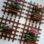 Diseños de repisas de madera para el jardín