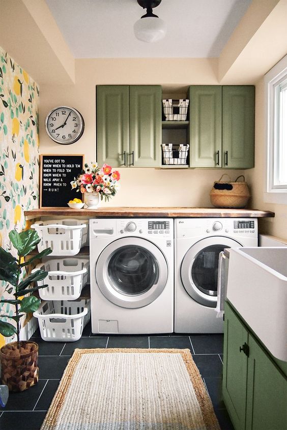 Magnificas ideas para instalar un cuarto de lavado en casa