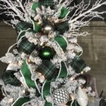 Hermosa decoración para Navidad color verde